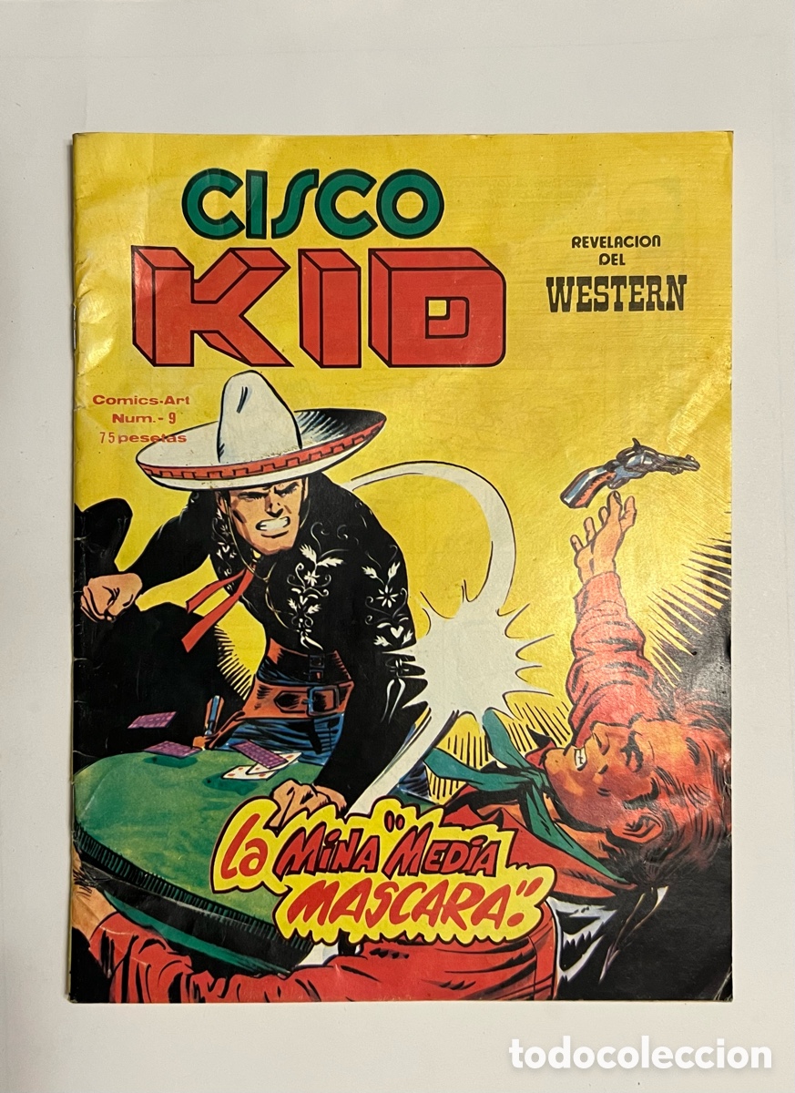 C&oacute;mics: CISCO KID N&ordm; 9 C&Oacute;MICS ART EDITORIAL VERTICE. DESLUCIDO!!!