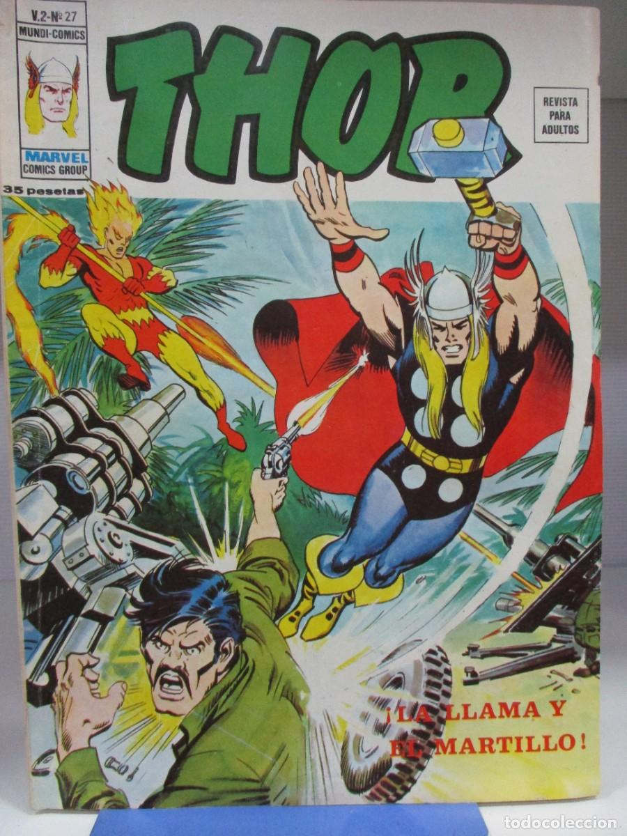 Comics: THOR - V.2 - VOLUMEN 2 - LA LLAMA Y EL MARTILLO - NUMERO 27 - VERTICE / MARVEL / MUNDI COMICS