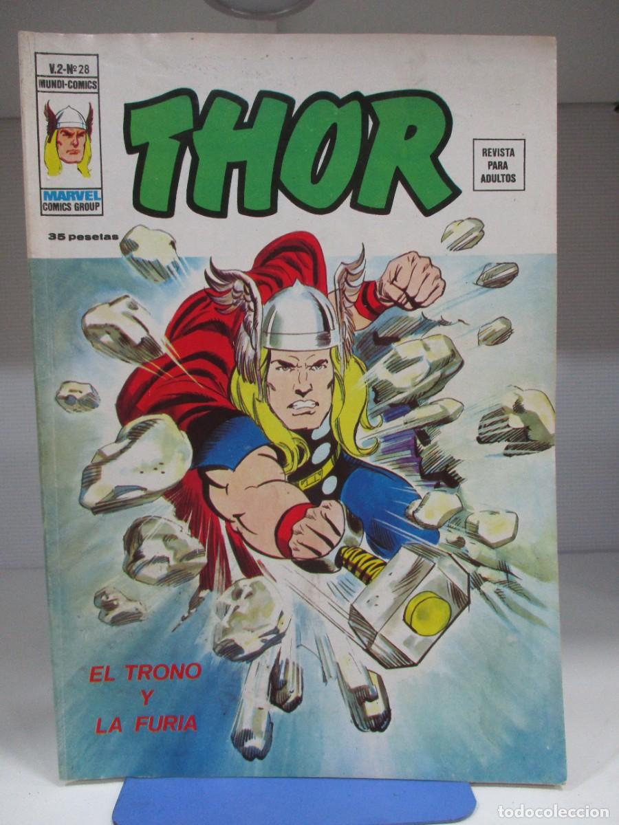 C&oacute;mics: THOR - V.2 - VOLUMEN 2 - EL TRONO Y LA FURIA - NUMERO 28 - VERTICE / MARVEL / MUNDI COMICS