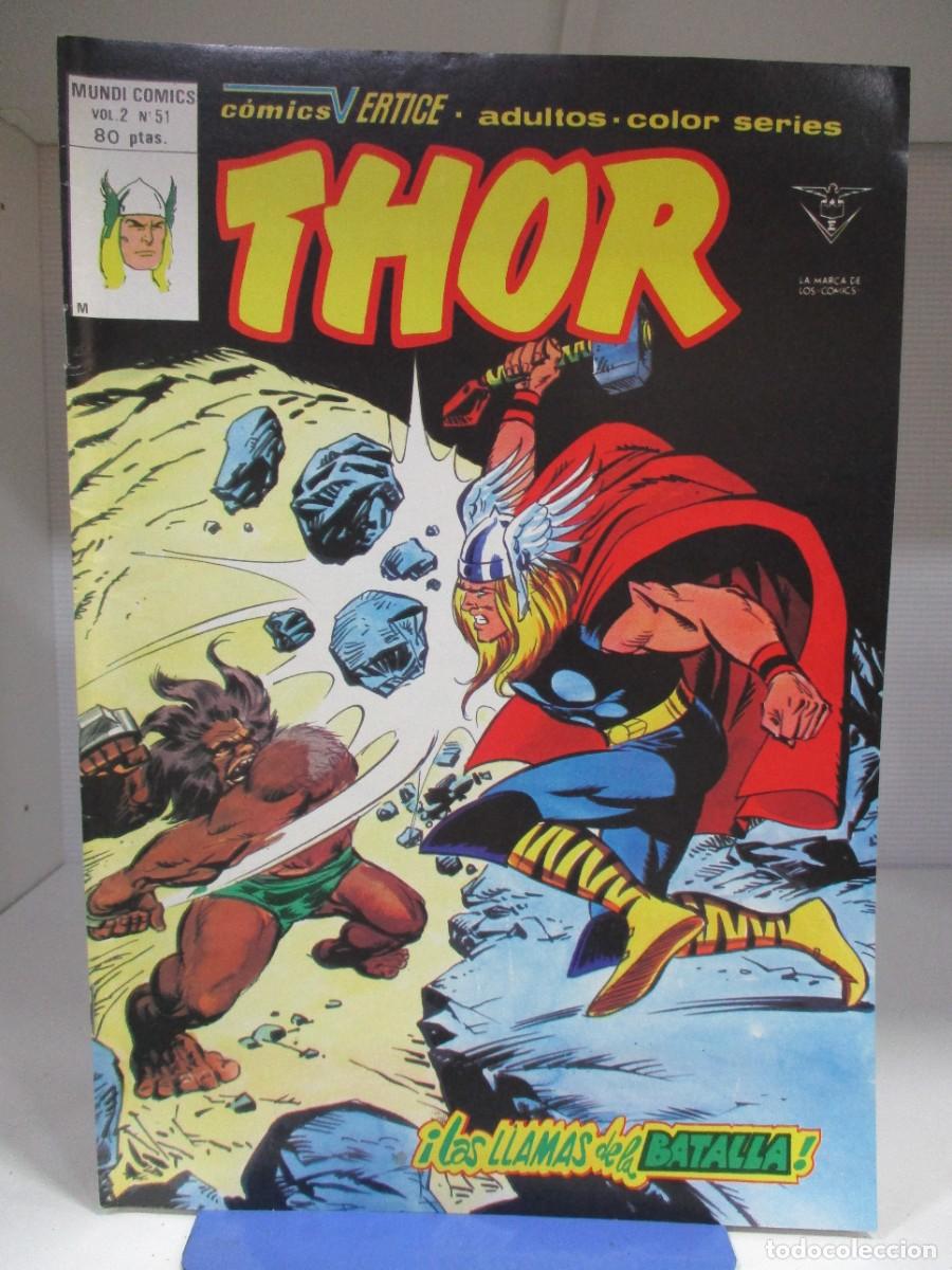 Comics: THOR - V.2 - VOLUMEN 2 - LLAMAS DE BATALLA - NUMERO 51 - VERTICE / MARVEL / MUNDI COMICS