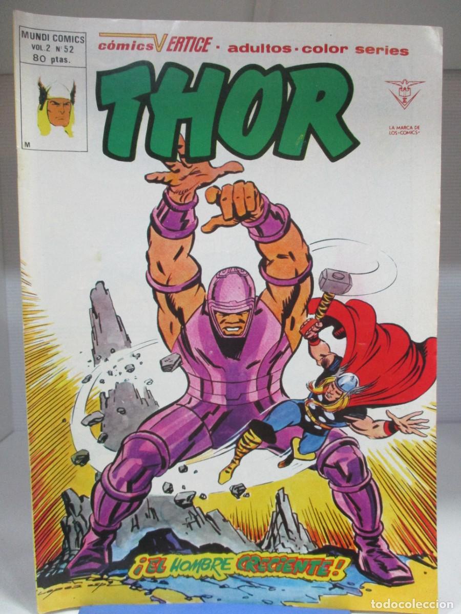 Comics: THOR - V.2 - VOLUMEN 2 - HOMBRE CRECIENTE - NUMERO 52 - VERTICE / MARVEL / MUNDI COMICS