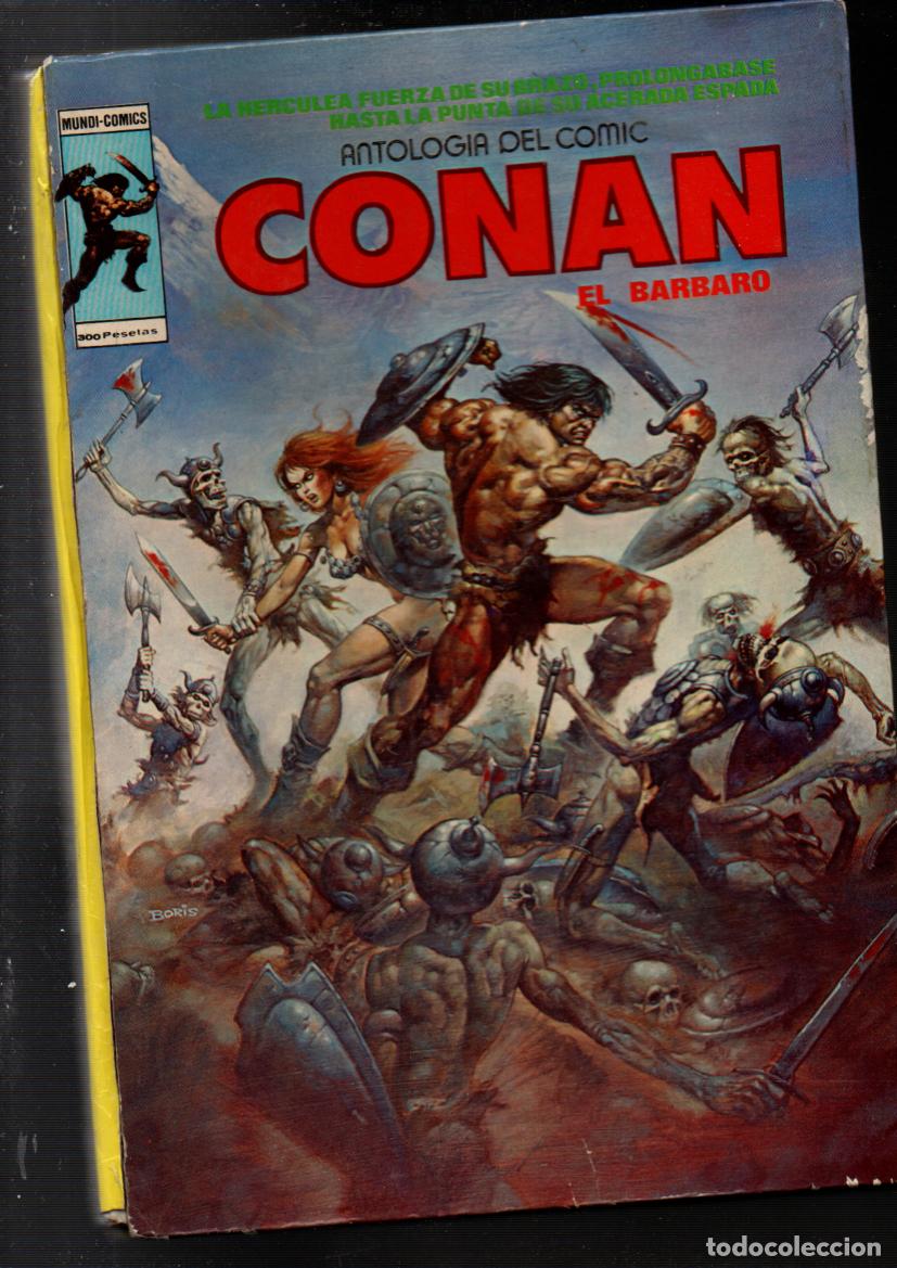 C&oacute;mics: CONAN EL BARBARO, N&ordm; 1. ANTOLOGIA DEL COMIC. MUNDI-COMICS. EDICIONES VERTICE, 1975
