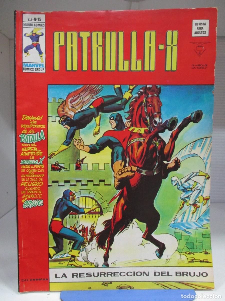 Comics: PATRULLA X - V.3 - VOLUMEN 3 - RESURRECION EL BRUJO - NUMERO 15 - VERTICE / MARVEL / MUNDI COMICS