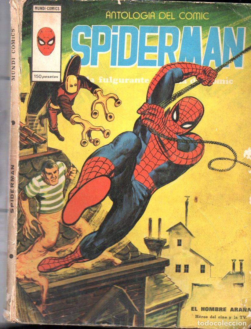 C&oacute;mics: ANTOLOGIA DEL COMI N&ordm; 13 EL HOMBRE ARA&Ntilde;A (V&Eacute;RTICE, 1975)