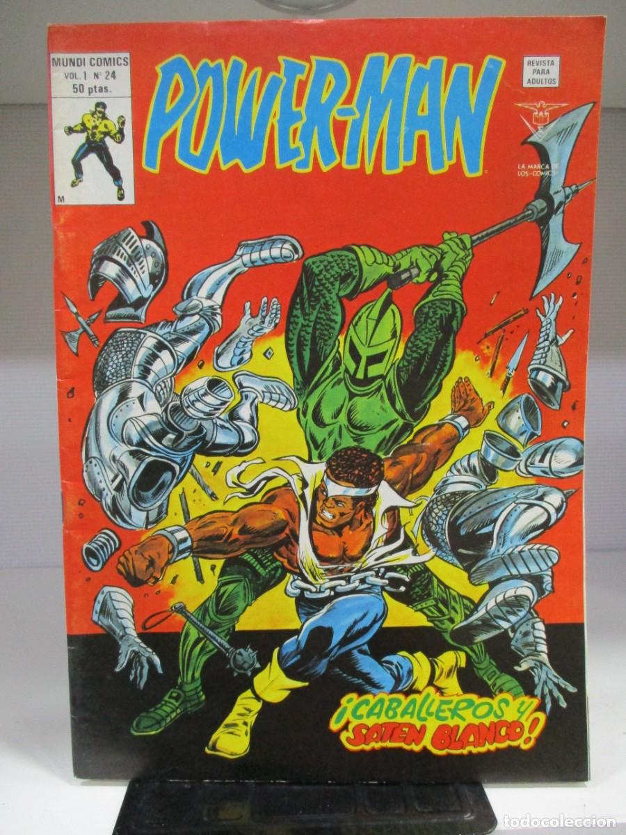 Comics : POWER MAN - V.1 - VOLUMEN 1 - CABALLERO Y SATEN - NUMERO 24 - VERTICE / MARVEL / MUNDI COMICS