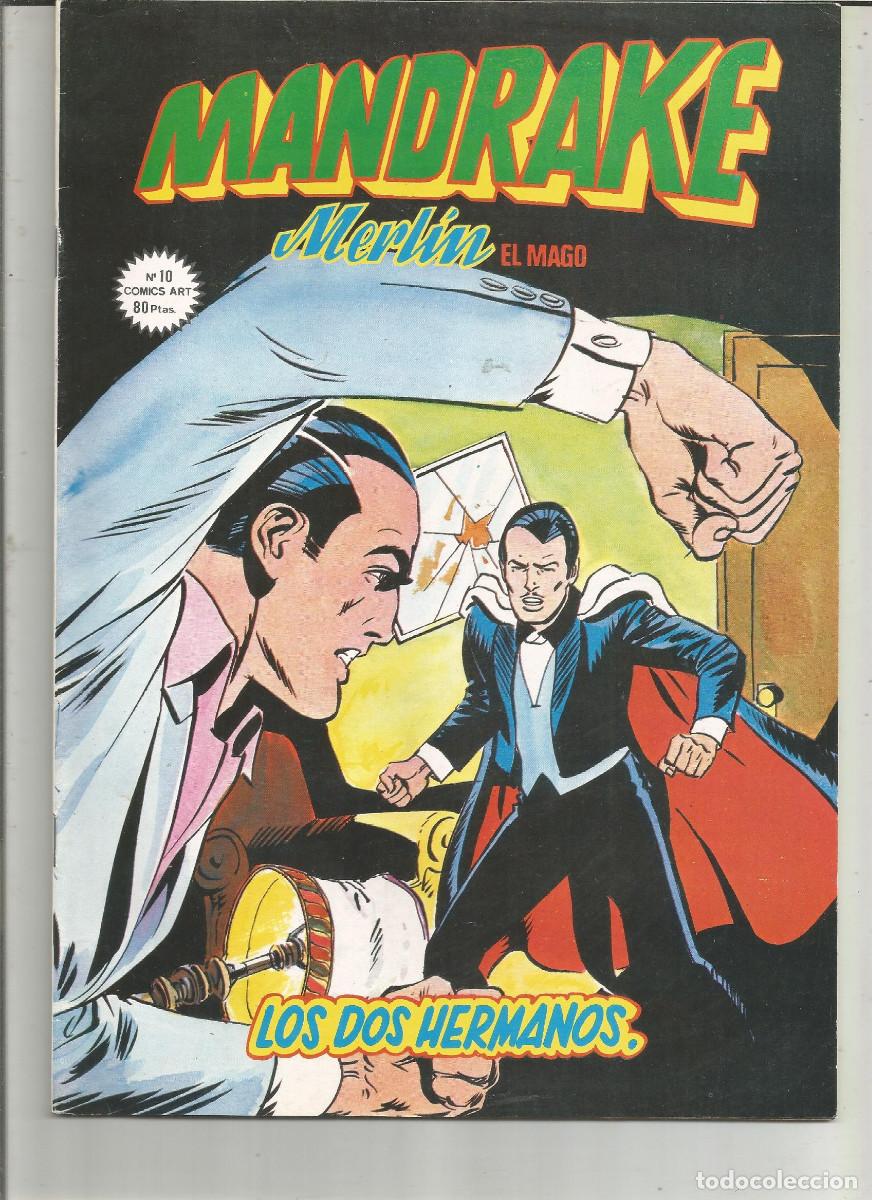 C&oacute;mics: MANDRAKE Merl&iacute;n el MAGO COMICS-ART EDICIONES VERTICE N&ordm; 10