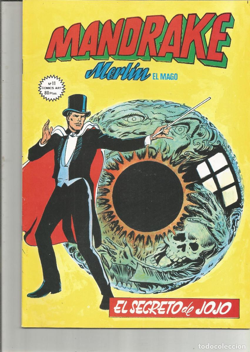 C&oacute;mics: MANDRAKE Merl&iacute;n el MAGO COMICS-ART EDICIONES VERTICE N&ordm; 11 - Foto 1