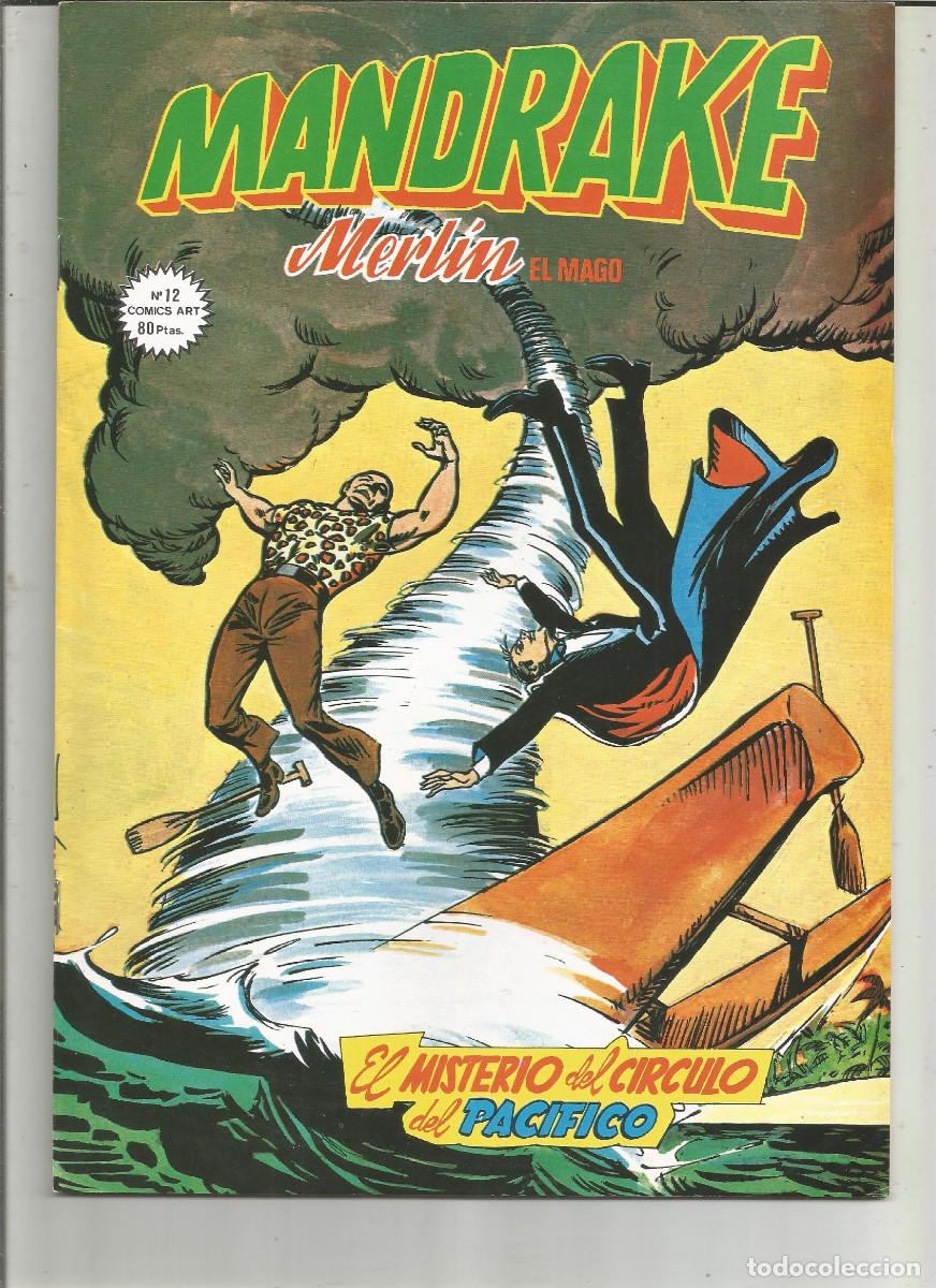 C&oacute;mics: MANDRAKE Merl&iacute;n el MAGO COMICS-ART EDICIONES VERTICE N&ordm; 12 - Foto 1
