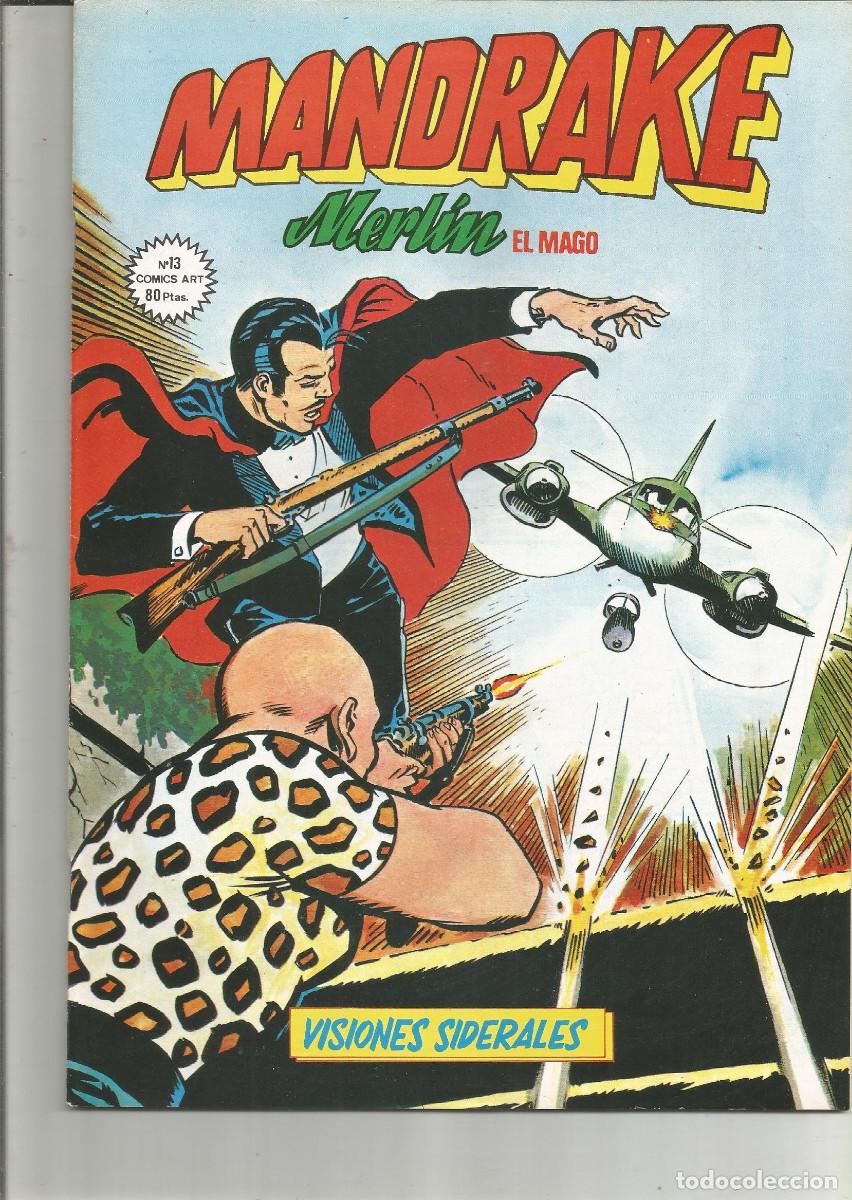C&oacute;mics: MANDRAKE Merl&iacute;n el MAGO COMICS-ART EDICIONES VERTICE N&ordm; 13 - Foto 1