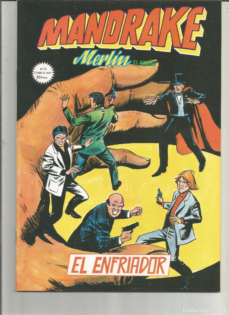 C&oacute;mics: MANDRAKE Merl&iacute;n el MAGO COMICS-ART EDICIONES VERTICE N&ordm; 14 - Foto 1