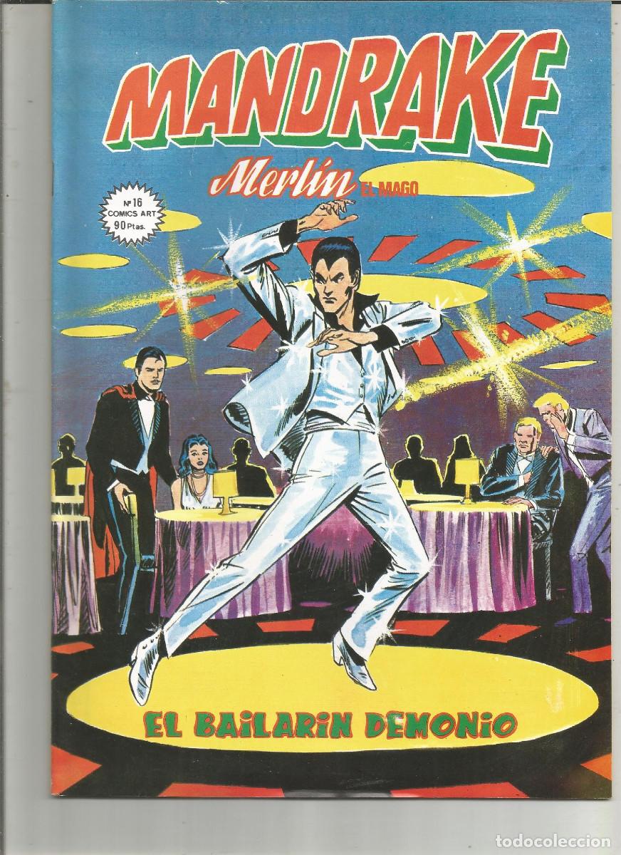 C&oacute;mics: MANDRAKE Merl&iacute;n el MAGO COMICS-ART EDICIONES VERTICE N&ordm; 16