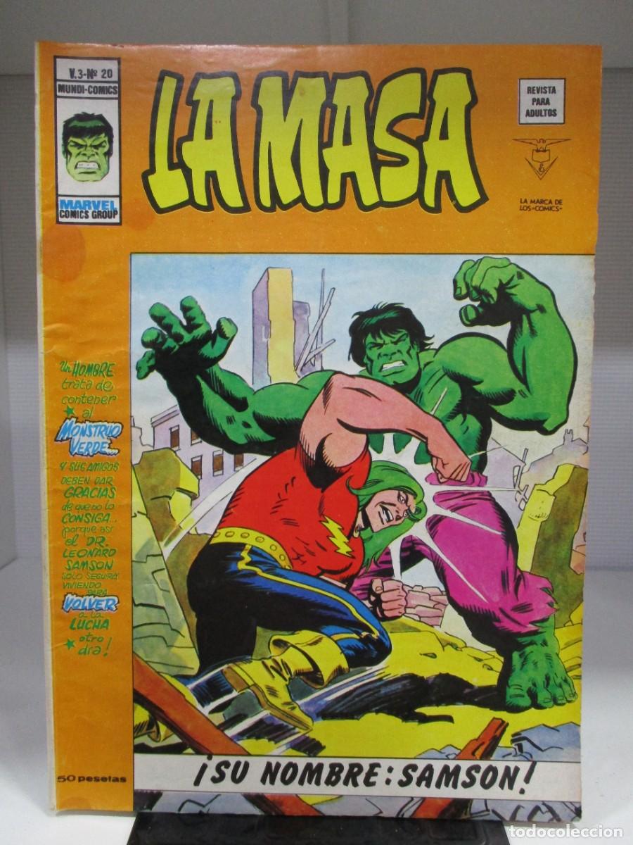 Comics: LA MASA - V.3 - VOLUMEN 3 - NOMBRE SAMSON - NUMERO 20 - VERTICE / MARVEL / MUNDI COMICS