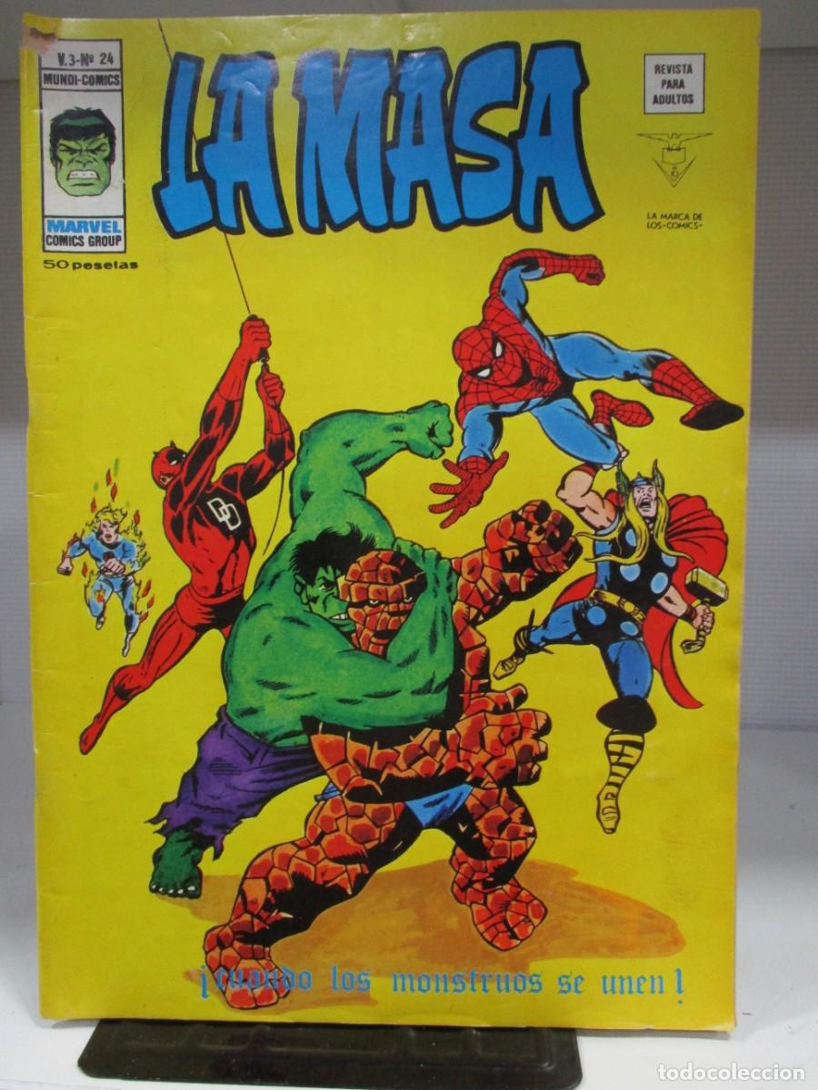 Comics: LA MASA - V.3 - VOLUMEN 3 - LOS MONTRUOS SE UNEN - NUMERO 24 - VERTICE / MARVEL / MUNDI COMICS