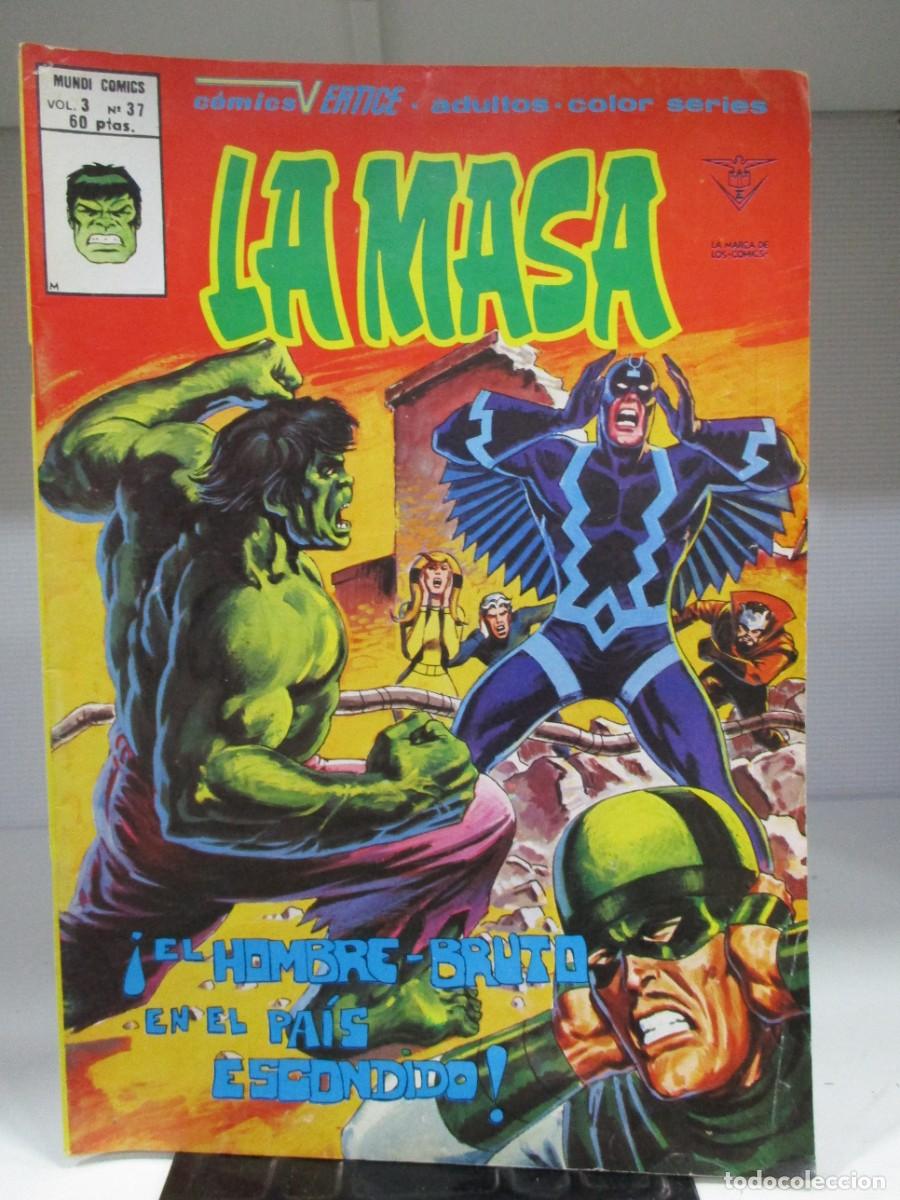 Comics: LA MASA - V.3 - VOLUMEN 3 - EL HOMBRE BRUTO - NUMERO 37 - VERTICE / MARVEL / MUNDI COMICS