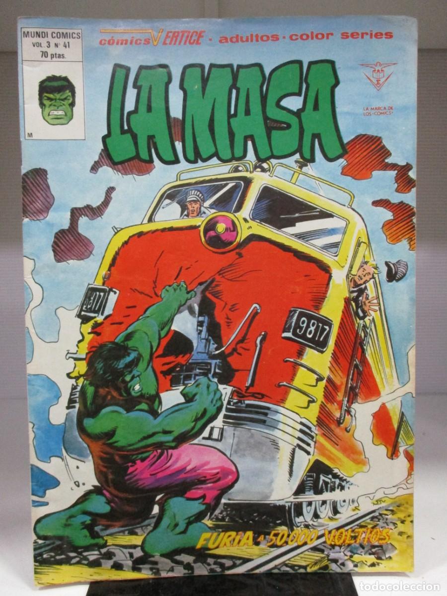 Comics: LA MASA - V.3 - VOLUMEN 3 - furia NUMERO 41 - VERTICE / MARVEL / MUNDI COMICS