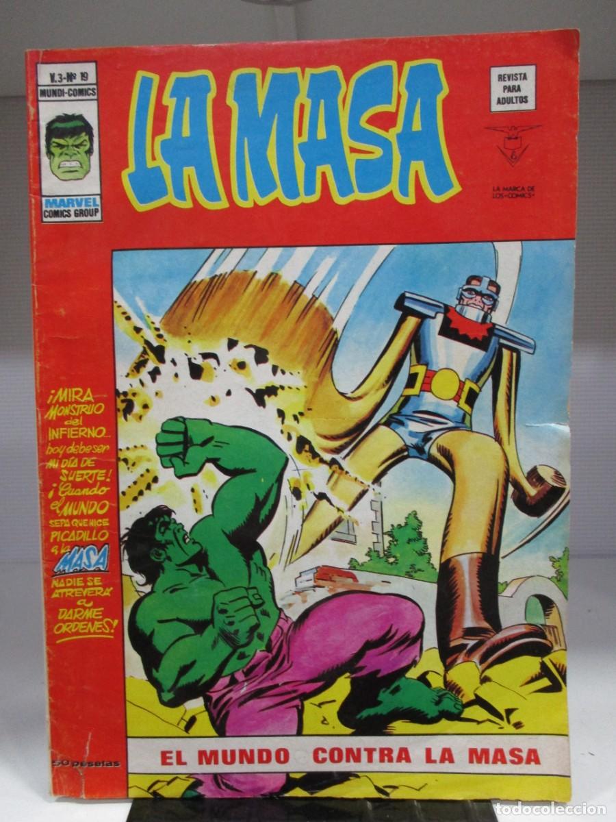 Comics: LA MASA - V.3 - VOLUMEN 3 - EL MUNDO CONTRA NUMERO 19 - VERTICE / MARVEL / MUNDI COMICS