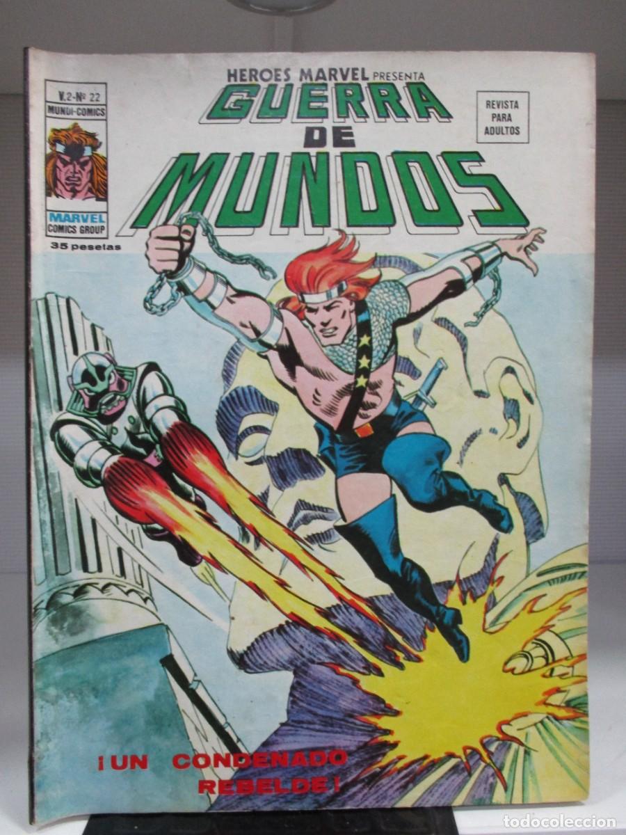 Comics: HEROES - V.2 - VOLUMEN 2 - GUERRA DE MUNDOS - NUMERO 22 - VERTICE / MARVEL / MUNDI COMICS