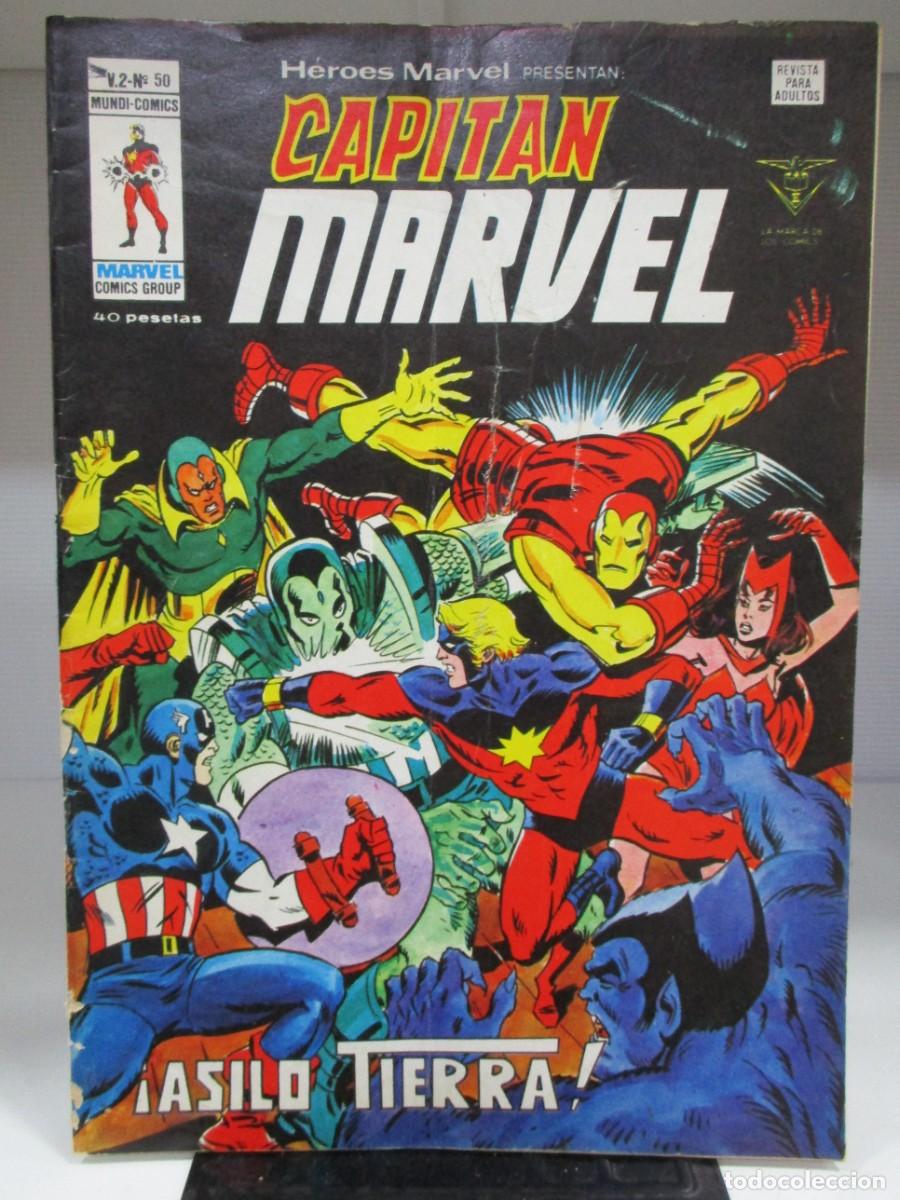 Comics: HEROES - V.2 - VOLUMEN 2 - CAPITAN MARVEL - NUMERO 50 - VERTICE / MARVEL / MUNDI COMICS