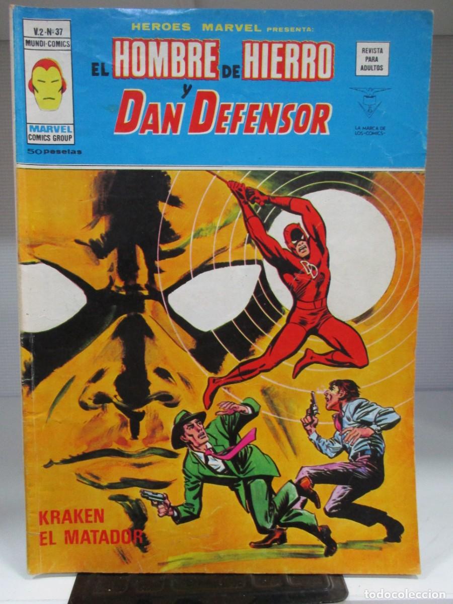 Comics: HEROES - V.2 - VOLUMEN 2 - HOMBRE HIERRO / DAN DEFENSOR NUMERO 37 - VERTICE / MARVEL / MUNDI COMICS