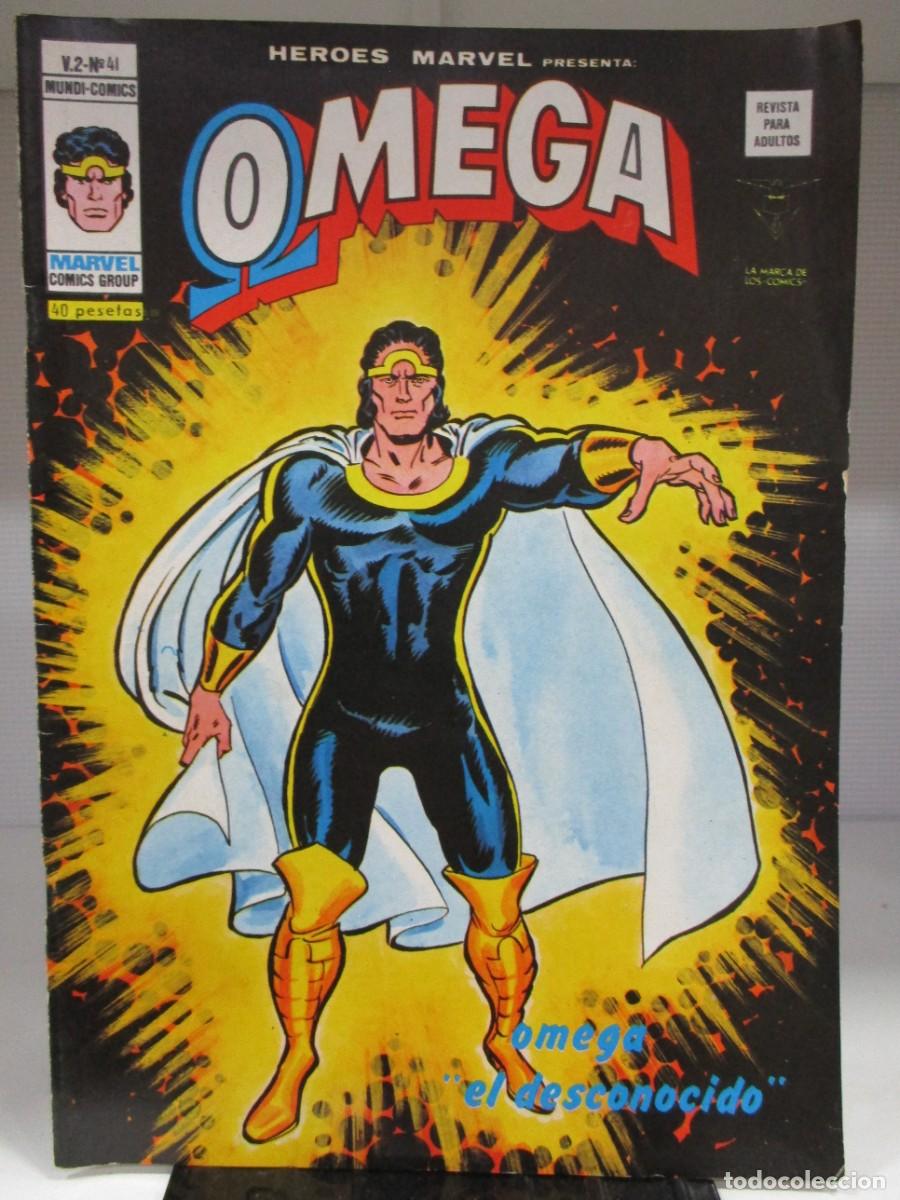 Comics: HEROES - V.2 - VOLUMEN 2 - OMEGA - NUMERO 41 - VERTICE / MARVEL / MUNDI COMICS