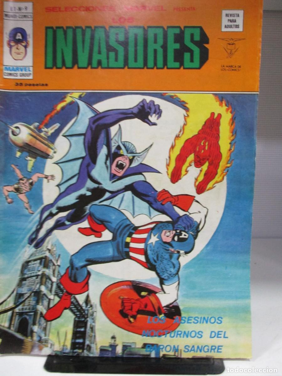 Comics : SELECCIONES MARVEL - V.1 - VOLUMEN 1 - LOS INVASORES - NUMERO 9 - VERTICE / MARVEL / MUNDI COMICS