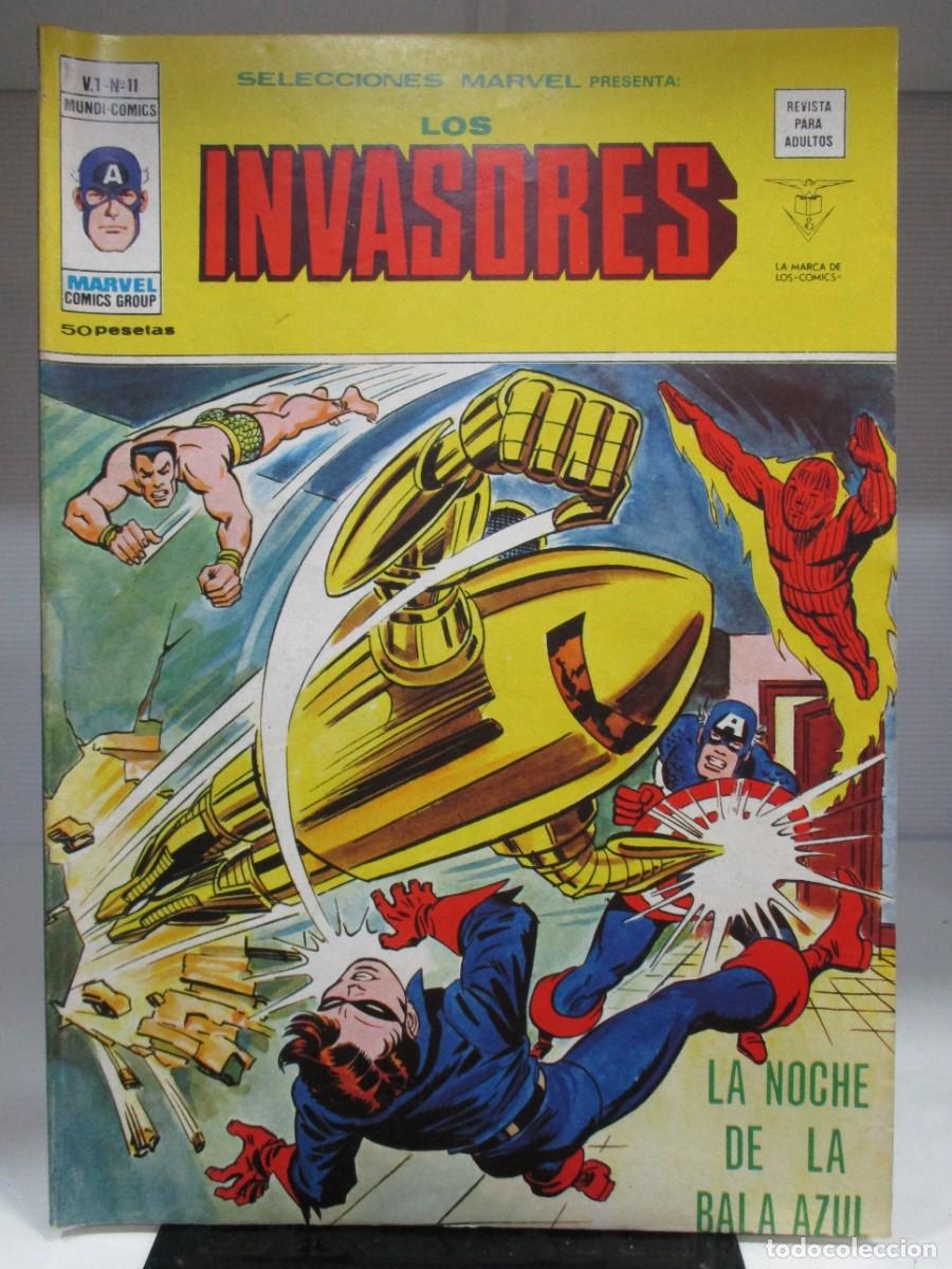 Comics : SELECCIONES MARVEL - V.1 - VOLUMEN 1 - LOS INVASORES - NUMERO 11 - VERTICE / MARVEL / MUNDI COMICS