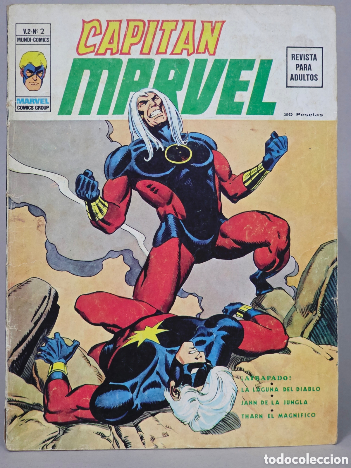 C&oacute;mics: C&Oacute;MIC CAPITAN MARVEL 2 ATRAPADO VOL.2 VERTICE VOLUMEN NORMAL ESTADO - Foto 1