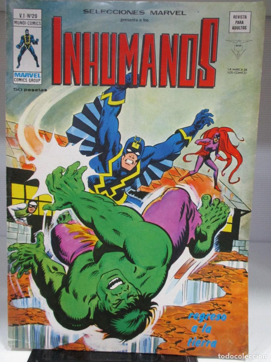Comics : SELECCIONES MARVEL - V.1 - VOLUMEN 1 - LOS INHUMANOS - NUMERO 20 - VERTICE / MARVEL / MUNDI COMICS