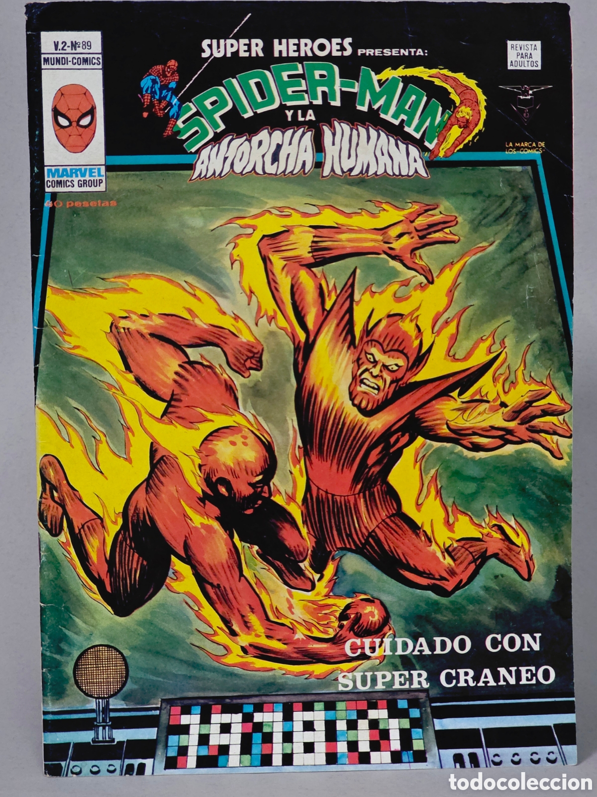 C&oacute;mics: C&Oacute;MIC SUPER HEROES 89 CUIDADO CON SUPER CRANEO VOL.2 VERTICE MARVEL VOLUMEN BUEN ESTADO