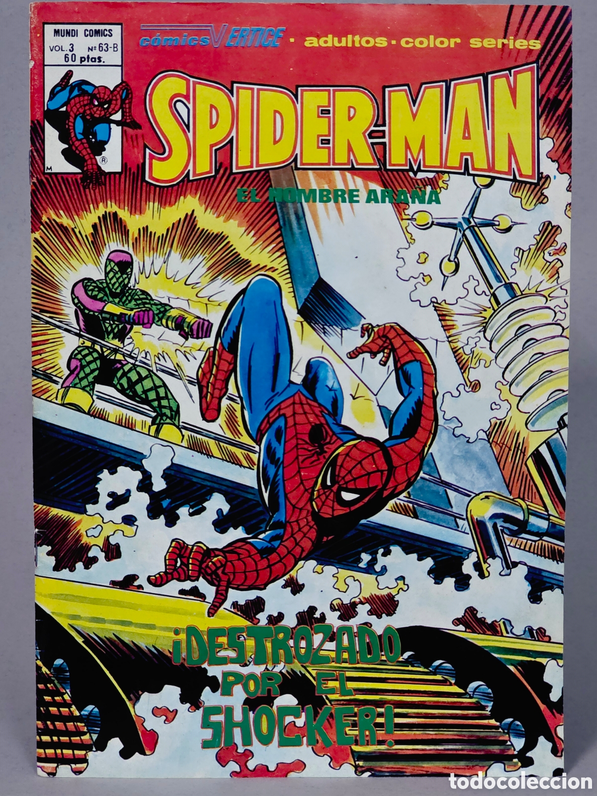 C&oacute;mics: C&Oacute;MIC SPIDERMAN 63-B VOL.3 VERTICE MARVEL VOLUMEN ( SPIDER-MAN) BUEN ESTADO