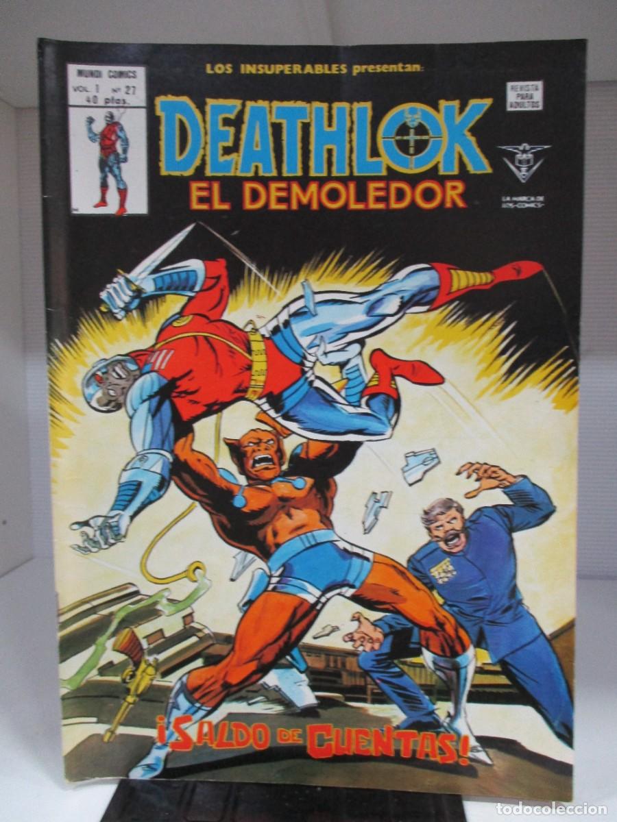 Comics: LOS INSUPERABLES - DEATHLOK - V.1 - VOLUMEN 1 - NUMERO 27 - VERTICE / MARVEL / MUNDI COMICS