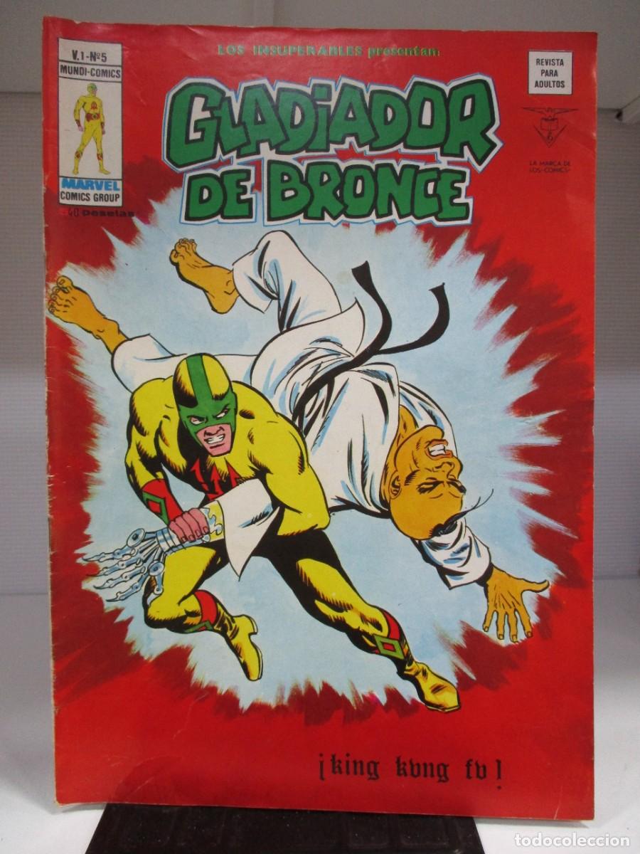Comics: LOS INSUPERABLES - GLADIADOR BRONCE - V.1 - VOLUMEN 1 - NUMERO 5 - VERTICE / MARVEL / MUNDI COMICS