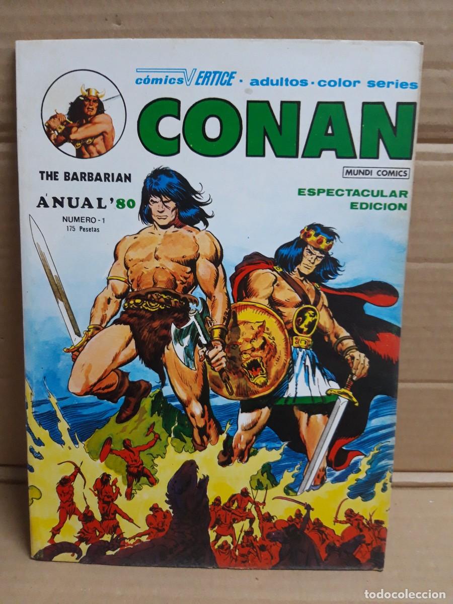C&oacute;mics: CONAN. ANUAL 80. V&Eacute;RTICE - Foto 1