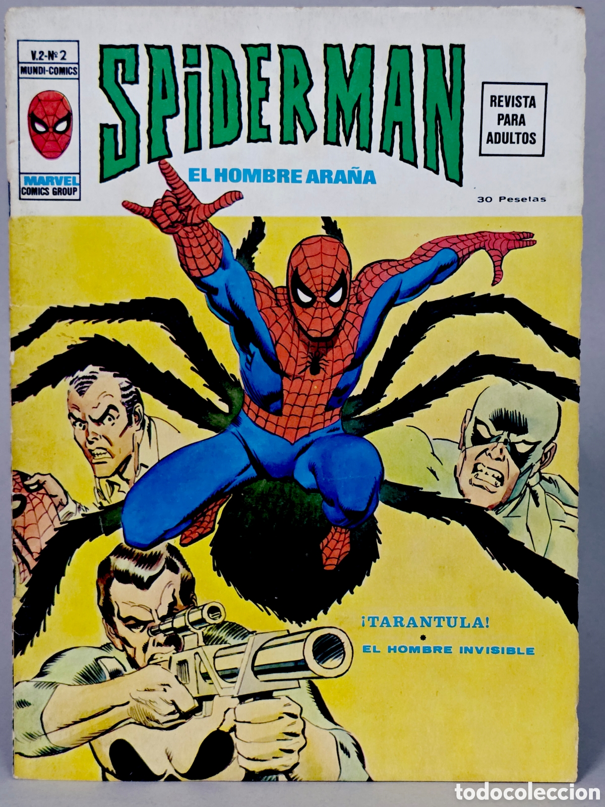C&oacute;mics: C&Oacute;MIC SPIDERMAN 2 TAR&Aacute;NTULA VOL.2 VERTICE MARVEL (SPIDER-MAN) VOLUMEN BUEN ESTADO