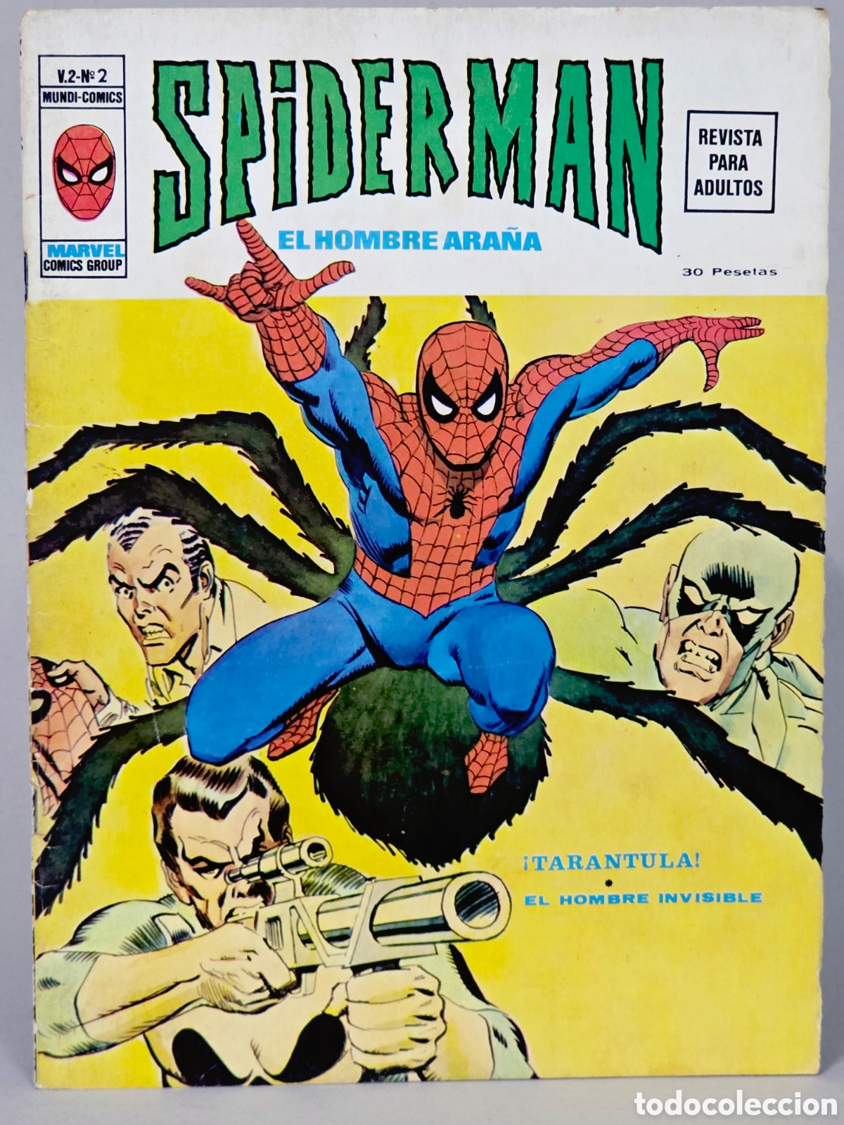 C&oacute;mics: C&Oacute;MIC SPIDERMAN 2 TAR&Aacute;NTULA VOL.2 VERTICE MARVEL (SPIDER-MAN) VOLUMEN BUEN ESTADO
