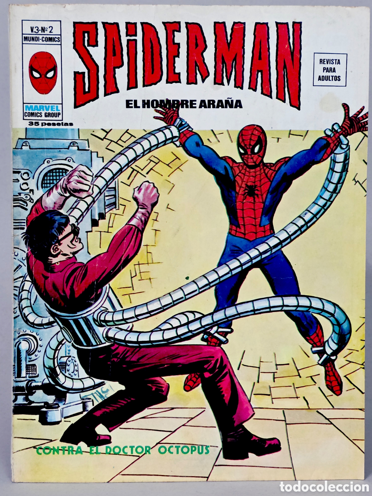 C&oacute;mics: C&Oacute;MIC SPIDERMAN 2 CONTRA DOCTOR OCTOPUS VOL.3 VERTICE MARVEL (SPIDER-MAN) VOLUMEN BUEN ESTADO