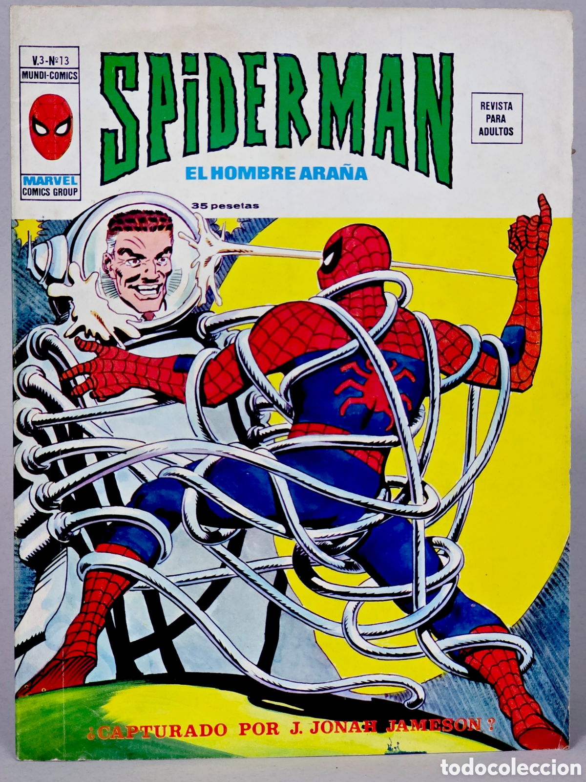 C&oacute;mics: C&Oacute;MIC SPIDERMAN 13 CAPTURADO VOL.3 VERTICE MARVEL (SPIDER-MAN) VOLUMEN MUY BUEN ESTADO