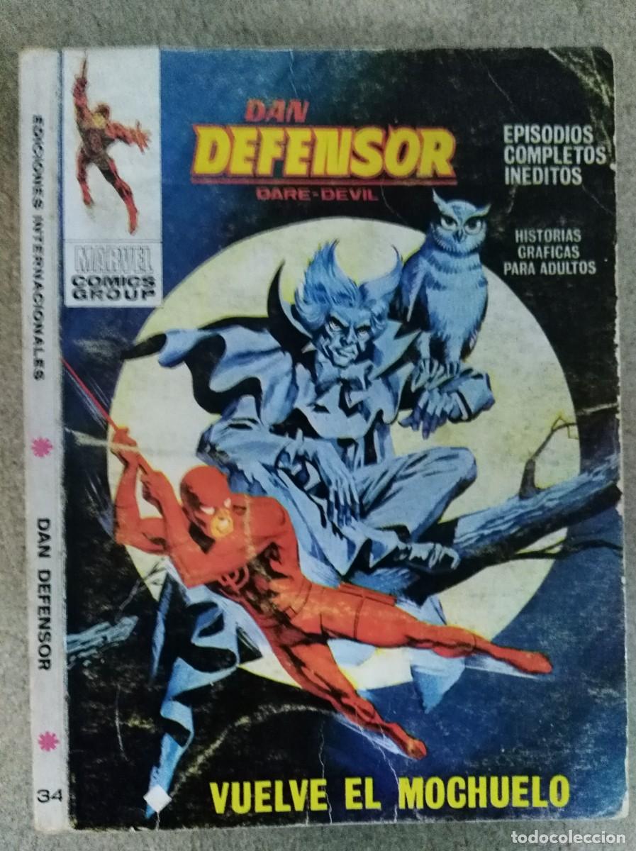 C&oacute;mics: Dan Defensor 34. Vol.1. Vertice. 25 ptas