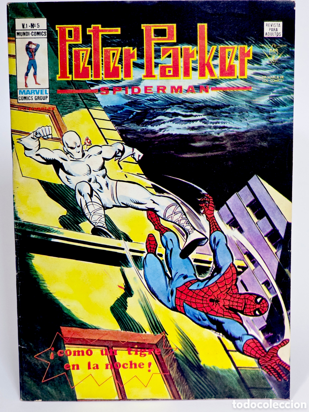 C&oacute;mics: C&Oacute;MIC PETER PARKER 5 SPIDERMAN VERTICE MARVEL (SPIDER-MAN) BUEN ESTADO - Foto 1