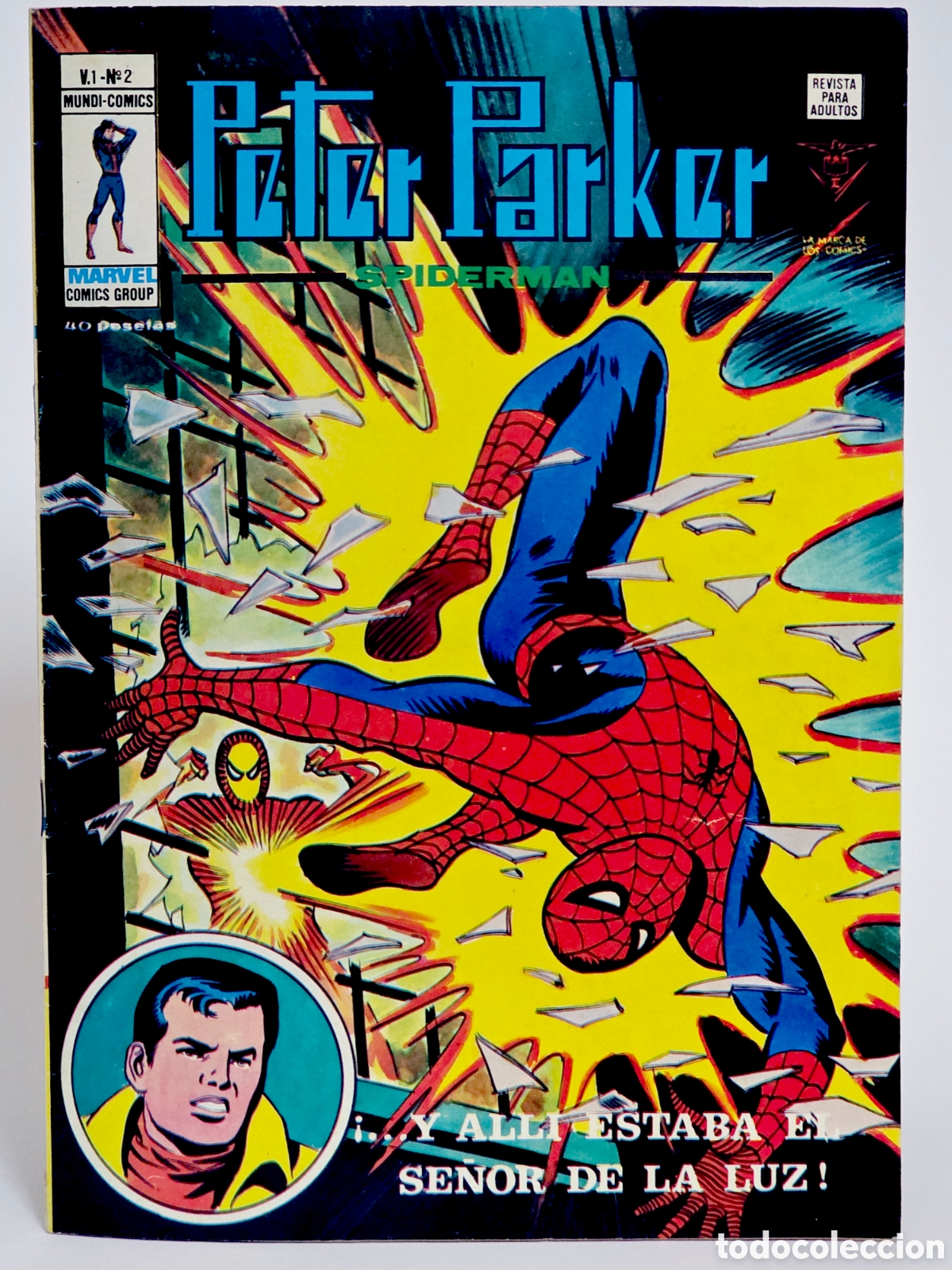 C&oacute;mics: C&Oacute;MIC PETER PARKER 2 SPIDERMAN VERTICE MARVEL (SPIDER-MAN) MUY BUEN ESTADO