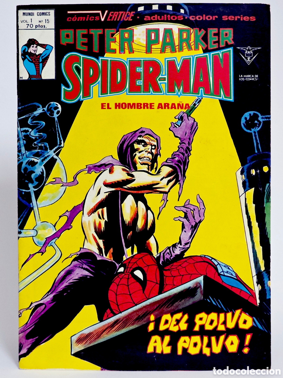 C&oacute;mics: C&Oacute;MIC PETER PARKER 15 SPIDERMAN VERTICE MARVEL (SPIDER-MAN) CASI EXCELENTE ESTADO