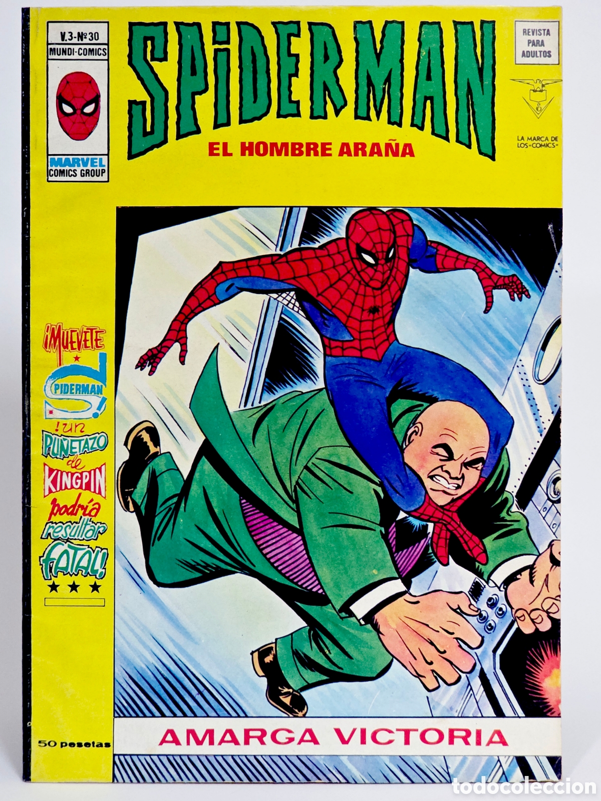 C&oacute;mics: C&Oacute;MIC SPIDERMAN 30 AMARGA VICTORIA VOL.3 VERTICE MARVEL (SPIDER-MAN) VOLUMEN CASI EXCELENTE ESTADO