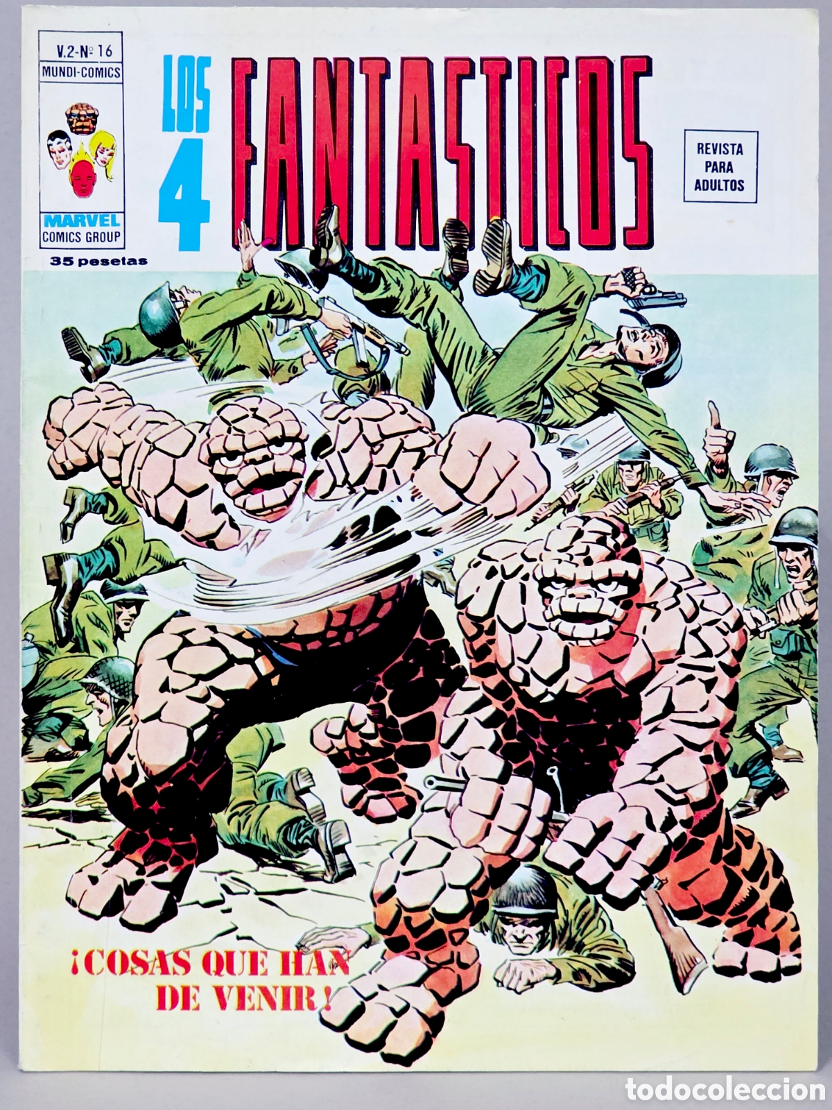 C&oacute;mics: C&Oacute;MIC EXCELENTE LOS 4 FANTASTICOS 16 COSAS QUE HAN DE VENIR VOL.2 VERTICE VOLUMEN MARVEL