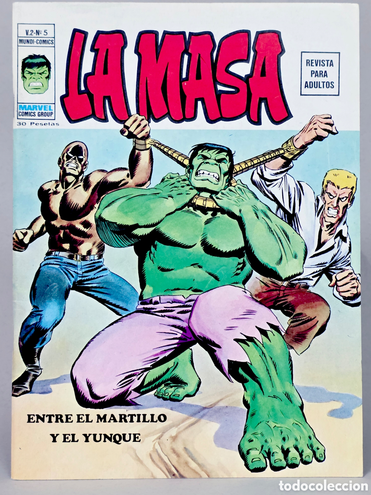 C&oacute;mics: ⭐ C&Oacute;MIC DE KIOSCO LA MASA 5 ENTRE EL MARTILLO Y EL YUNQUE VOL.2 VERTICE VOLUMEN MARVEL