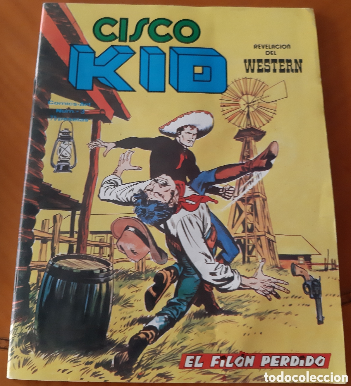 C&oacute;mics: C&oacute;mic Cisco Kid. V&eacute;rtice.A&ntilde;os 70-80