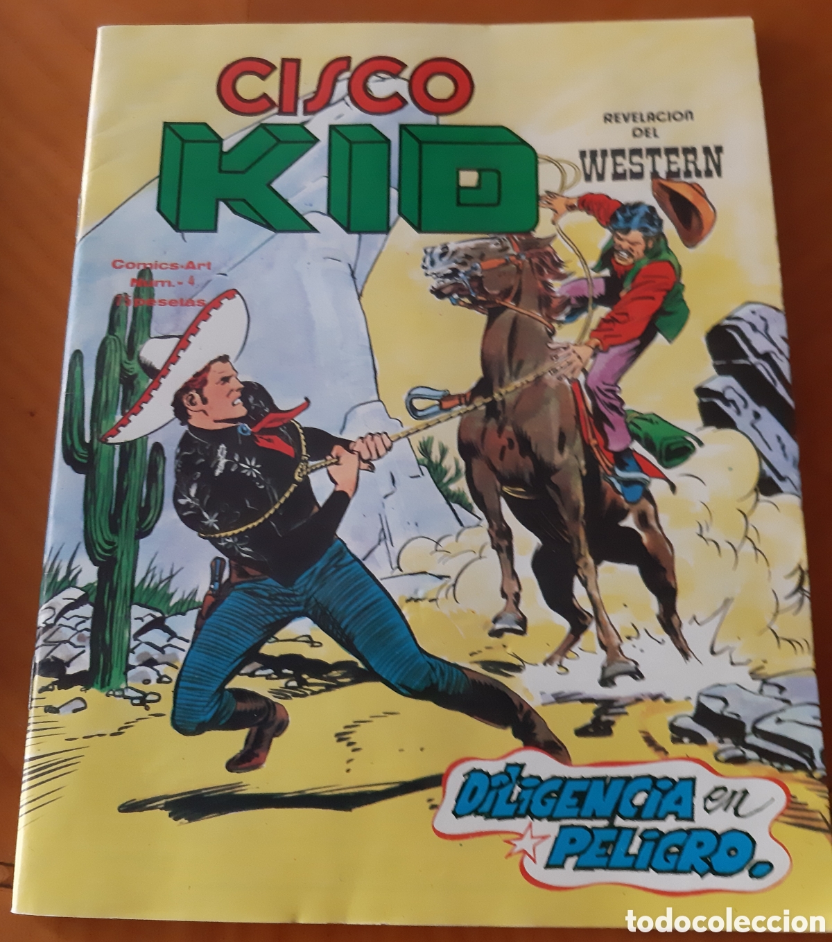 C&oacute;mics: C&oacute;mic Cisco Kid. V&eacute;rtice. A&ntilde;os 70-80