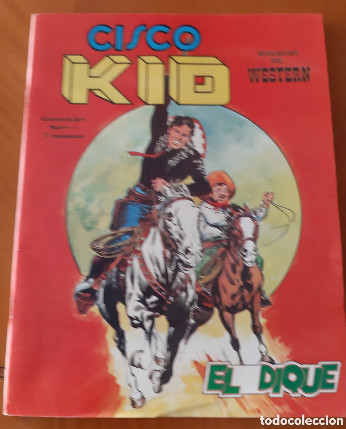 C&oacute;mics: C&oacute;mic Cisco Kid. V&eacute;rtice. A&ntilde;os 70-80