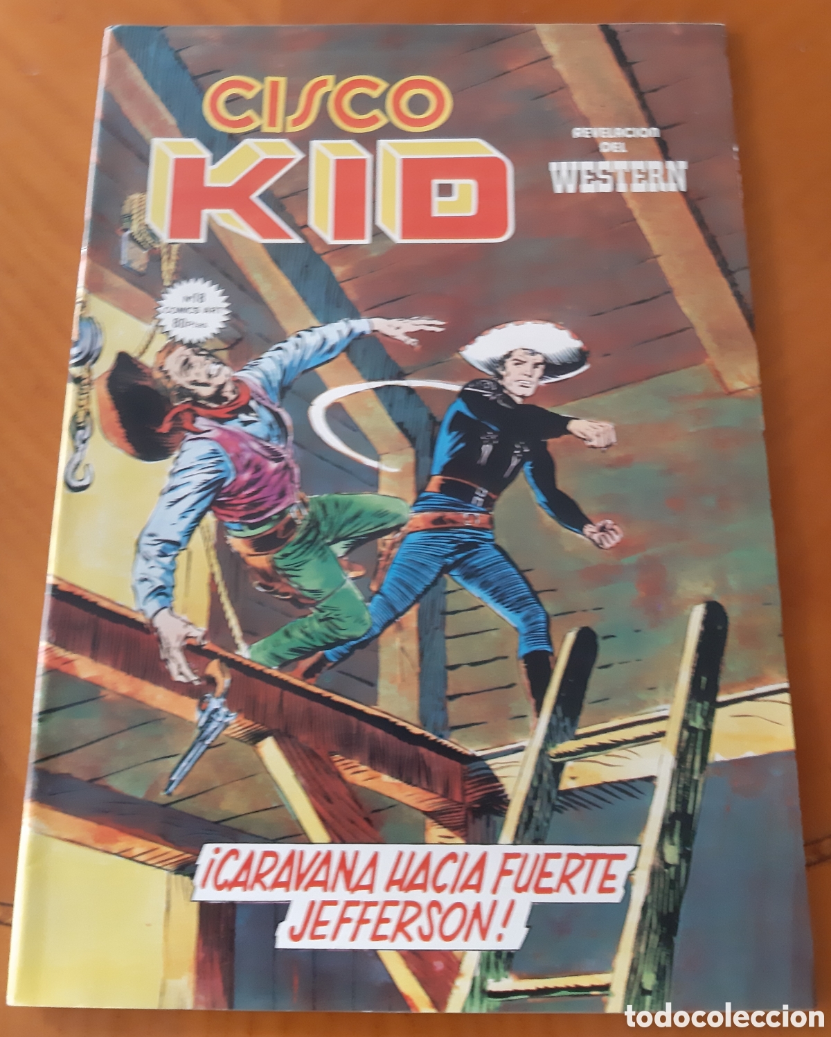 C&oacute;mics: Comic Cisco Kid. V&eacute;rtice. A&ntilde;os 70-80. N&uacute;mero 18