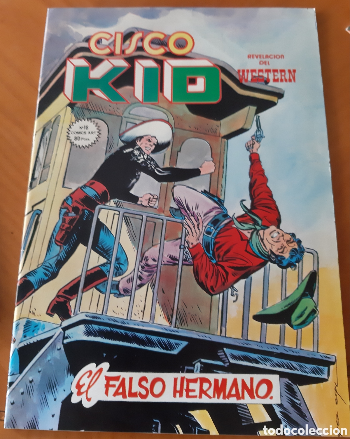C&oacute;mics: C&oacute;mic Cisco Kid. V&eacute;rtice. A&ntilde;os 70-80. N&uacute;mero 16