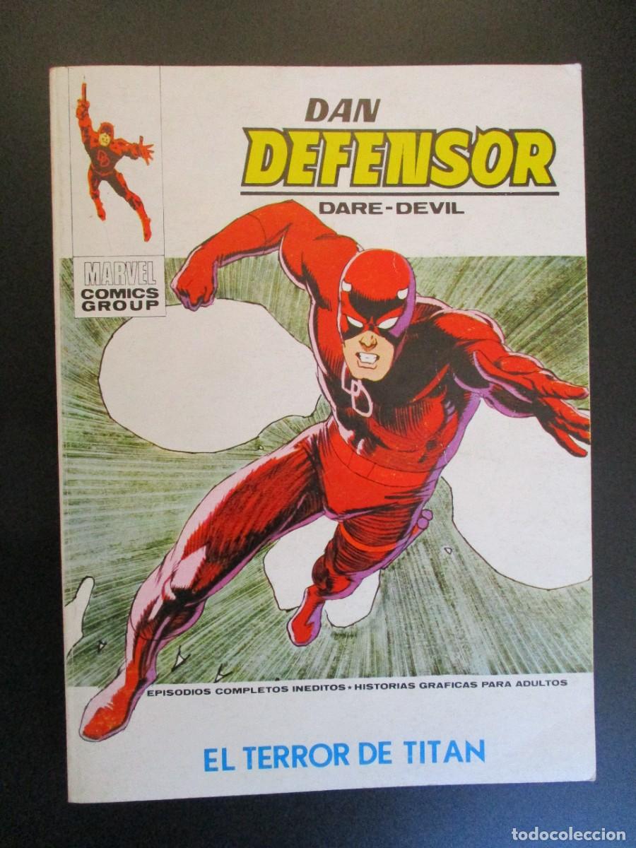 C&oacute;mics: DAREDEVIL (1969, VERTICE) -DAN DEFENSOR- 47 &middot; IV-1973 &middot; EL TERROR DE TITAN